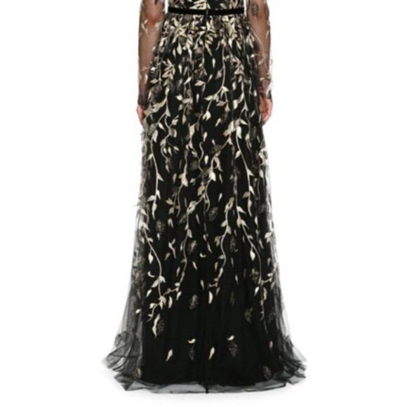 New Sheer Overlay Gown - Wedding / Ball / Formal - Picture 4 of 9